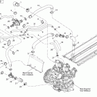 GSX LE 600HOETEC XP Система охлаждения