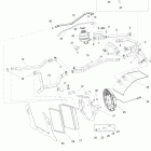 Skandic WT 600 ACE (4-strokes) Система охлаждения