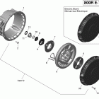 Summit SP 800R E-TEC Ручной стартер