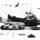 Skandic WT 600HOETEC XU Наклейки -north america