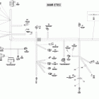 Summit SP 800R E-TEC 10- electrical harness 800ho etec