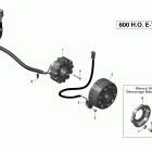 Summit SP 600HO E-TEC Магнето