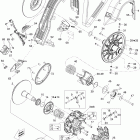 Skandic WT 550F XU Вариатор