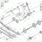 MXZ XRS 800RETEC XP Задняя подвеска, передний рычаг