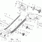 Skandic SWT 600 H.O. E-TEC Задняя подвеска