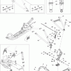 Expedition Sport 600ACE LFF Передняя подвеска и лыжи