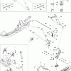 MXZ Sport 550F XP-FAN Передняя подвеска и лыжи