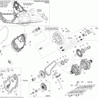 Summit SP 800R E-TEC Система привода