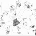 Summit SP 800R E-TEC Двигатель