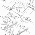 MX Z X 600RS Задняя подвеска,рычаги