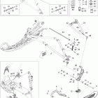MXZ XRS 800RETEC XP Передняя подвеска и лыжи