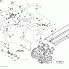 Summit SP 600HO E-TEC Система охлаждения