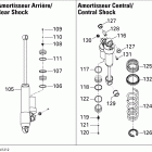 Freeride 154 800R E-TEC (Racing) Задний амортизатор