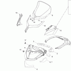 Expedition SE 600HOETEC  XU Стекло ветровое и консоль