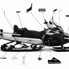 Skandic WT 600 ACE (4-strokes) Наклейки -europe