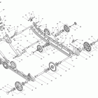 MXZ TNT 800RETEC XP Задняя подвеска, передний рычаг