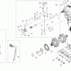 Skandic SWT 600 H.O. E-TEC Приводная система