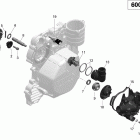 Skandic SWT 600 ACE (4-strokes) Система охлаждения двигателя