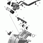 Skandic WT 600 ACE (4-strokes) Впускной коллектор и дроссельная заслонка