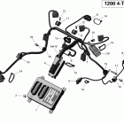 GSX LE & SE 1200 XR Жгут проводов и электрический блок