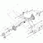 MXZ XRS 800RETEC XP 08- rear suspension rear arm fixe