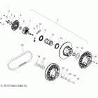 550 IQ LXT/INTL - S12PT5BSL/BEL Вариатор ведомый