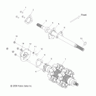 800 RUSH PRO-R ALL OPTIONS- S12BP8/BV8 Приводной вал и промежуточный