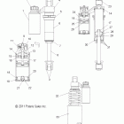 800 RUSH PRO-R ALL OPTIONS- S12BP8/BV8 Suspension, shock, front