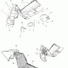 600 IQ LXT - S12PT6HSL/HEL Body, fender asm., rh