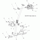 600 IQ LXT - S12PT6HSL/HEL Steering, adjustable steering post asm.