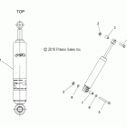 550 IQ LXT/INTL - S12PT5BSL/BEL Suspension, shock, rear track (7043716)