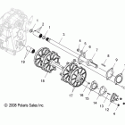 WIDETRAK LX INTL - S12SU4BEL Приводной и промежуточный вал
