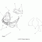 800 RUSH PRO-R ALL OPTIONS- S12BP8/BV8 Облицовки поддона