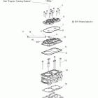800 RUSH PRO-R ALL OPTIONS- S12BP8/BV8 Цилиндр двигателя