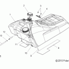 550 IQ LXT/INTL - S12PT5BSL/BEL Топливный бак