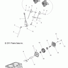 800 RUSH PRO-R ALL OPTIONS- S12BP8/BV8 Выпускные клапаны и соленоид