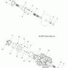 550 IQ LXT/INTL - S12PT5BSL/BEL Приводной вал и промежуточный