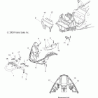 600 IQ SHIFT/ES/INTL - S12PB6HSA/HSL/HEA Body, front bumper, nosepan, foam and foil