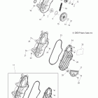 550 IQ LXT/INTL - S12PT5BSL/BEL Картер цепи