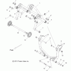 600 SWITCHBACK ADVENTURE-S12BA6NSL Suspension, crank asm., rear