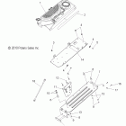 600 IQ SHIFT/ES/INTL - S12PB6HSA/HSL/HEA Chassis, clutch guard and cover