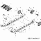 800 RUSH PRO-R ALL OPTIONS- S12BP8/BV8 Подвеска задняя и трак