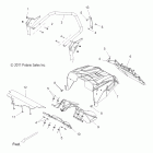 600 SWITCHBACK ADVENTURE-S12BA6NSL Задний бампер и обрамление