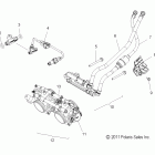 800 RUSH PRO-R ALL OPTIONS- S12BP8/BV8 Корпус дроссельной заслонки и трубопровод