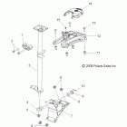 TURBO IQ LX - S12PD7FSL Steering, adjustable steering post asm.