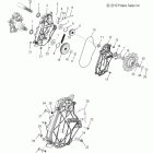 800 RUSH PRO-R ALL OPTIONS- S12BP8/BV8 Картер цепи