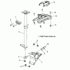 TURBO IQ - S11PP7FSL Steering, adjustable steering post asm.