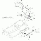 FS WIDETRAK IQ/INTL -S12PU7ESL/EEL Body, backrest and grabhandles