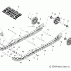 600 SWITCHBACK ADVENTURE-S12BA6NSL Подвеска задняя и трак