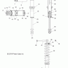 800 RUSH PRO-R/ES/RETRO ALL OPTIONS - S11BP8/BE8 Suspension, shock, rear